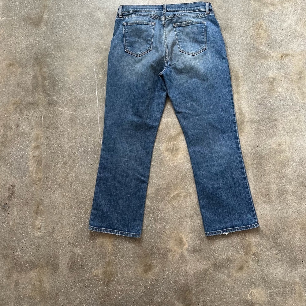 J Brand Adele Crop ankle Straight leg High Rise RIVAL Denim Jeans 27 -- 8334E476 - Picture 10 of 13